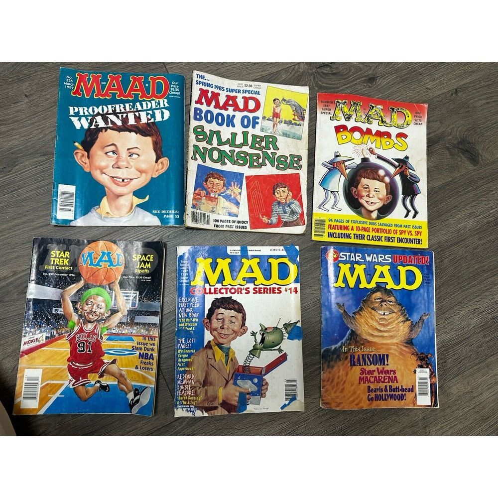 Vintage MADD Comic Books‎